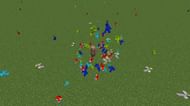 Parrots (Image via Minecraft)